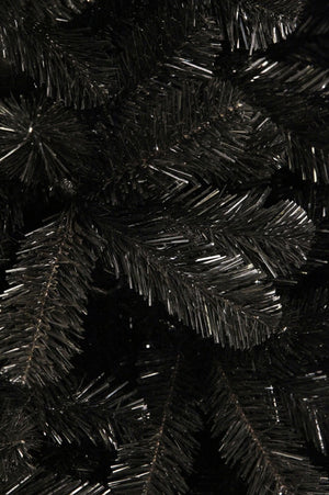 Black Tips Tuscan Christmas Tree (215cm)