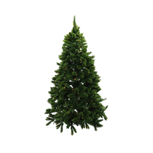 Green Zilina Christmas Tree with LEDs (185cm)