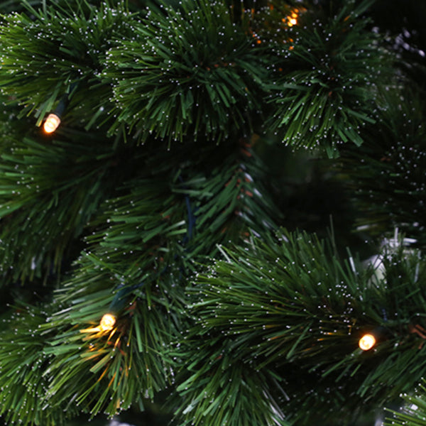 Green Zilina Christmas Tree with LEDs (185cm)