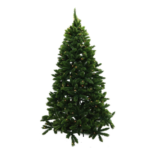 Green Zilina Christmas Tree with LEDs (230cm)