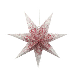 Red Glitter Star (60cm)