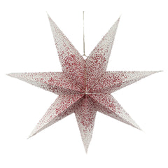 Red Glitter Star (75cm)