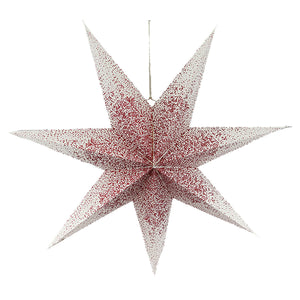 Red Glitter Star (75cm)