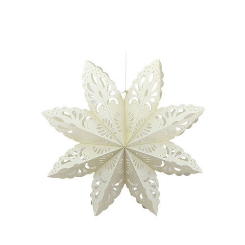 White Glitter Snowflake (50cm)