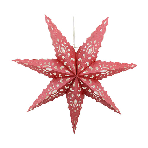 Red Glitter Snowflake (65cm)