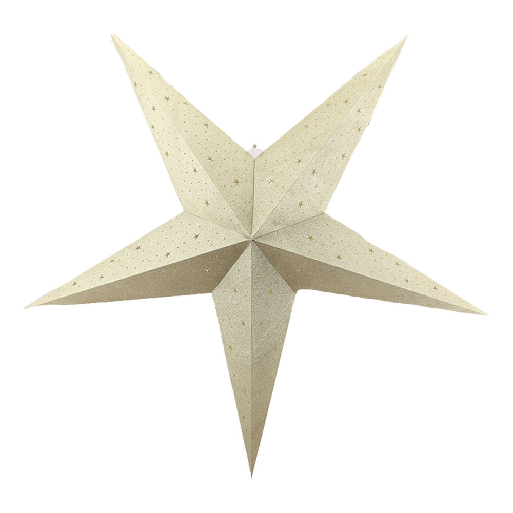 Champagne Glitter Star (100cm)