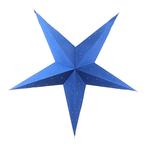 Blue Glitter Star (100cm)