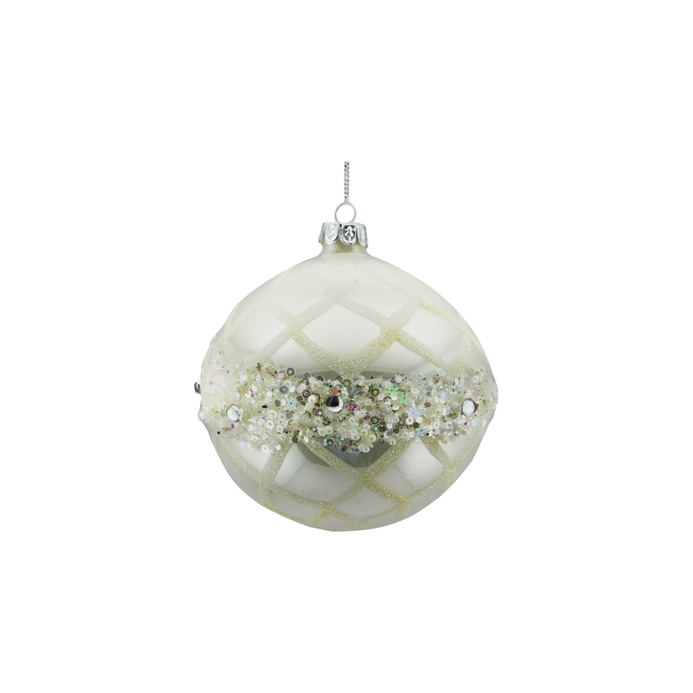White Ornament (10cm)
