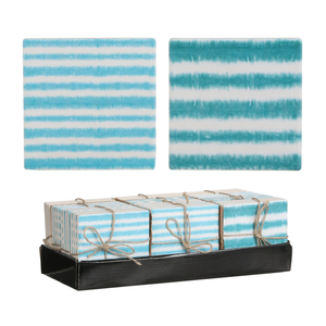 Blue Coaster 2 Colors 4pcs (10 cm) - Each At