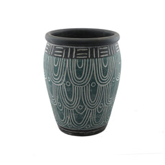 Green Nomad Round Vase (27 cm)