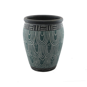 Green Nomad Round Vase (27 cm)