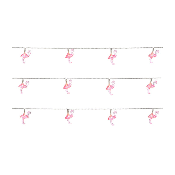 Party lights flamingo white led
