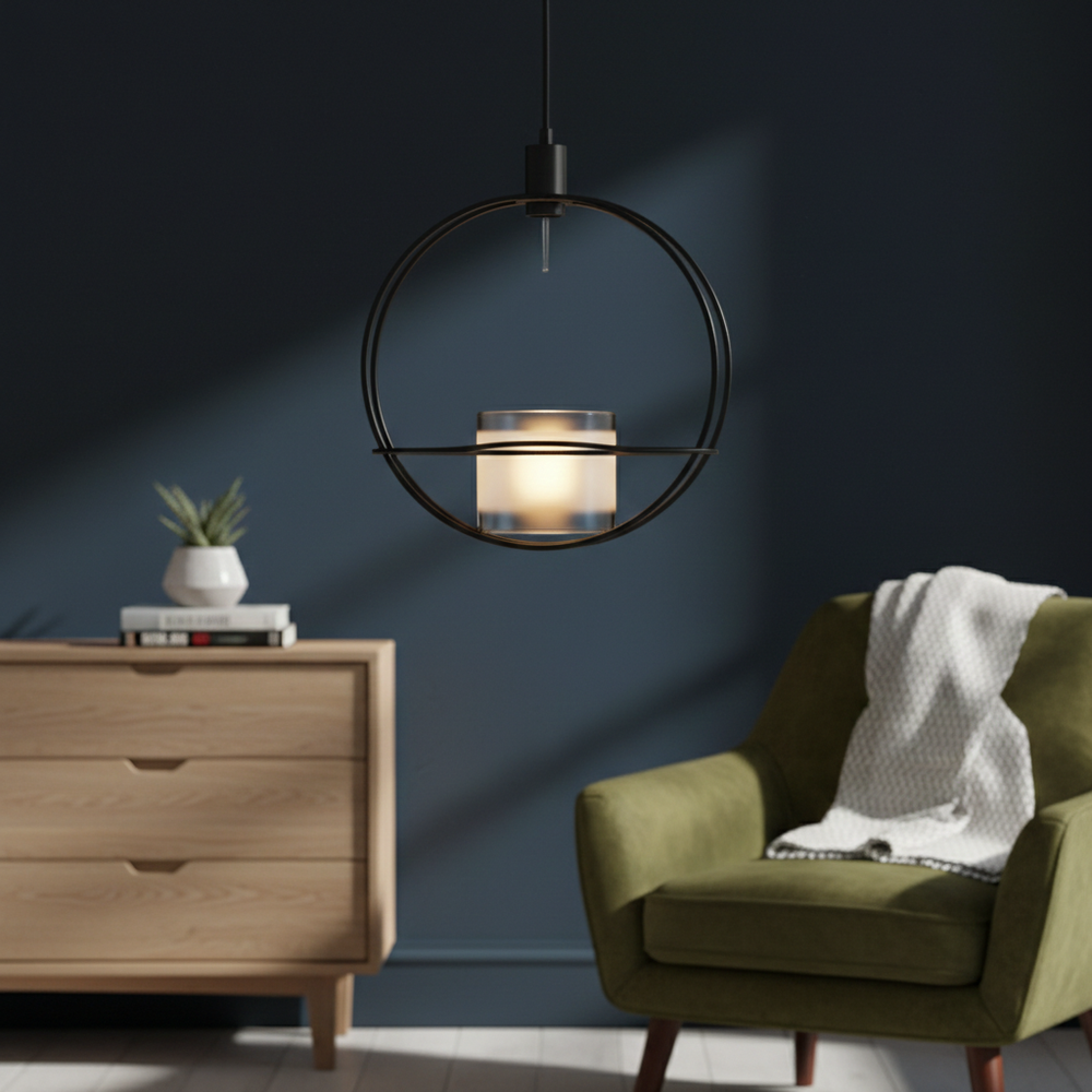 Black Hanging Lamp (150 cm)