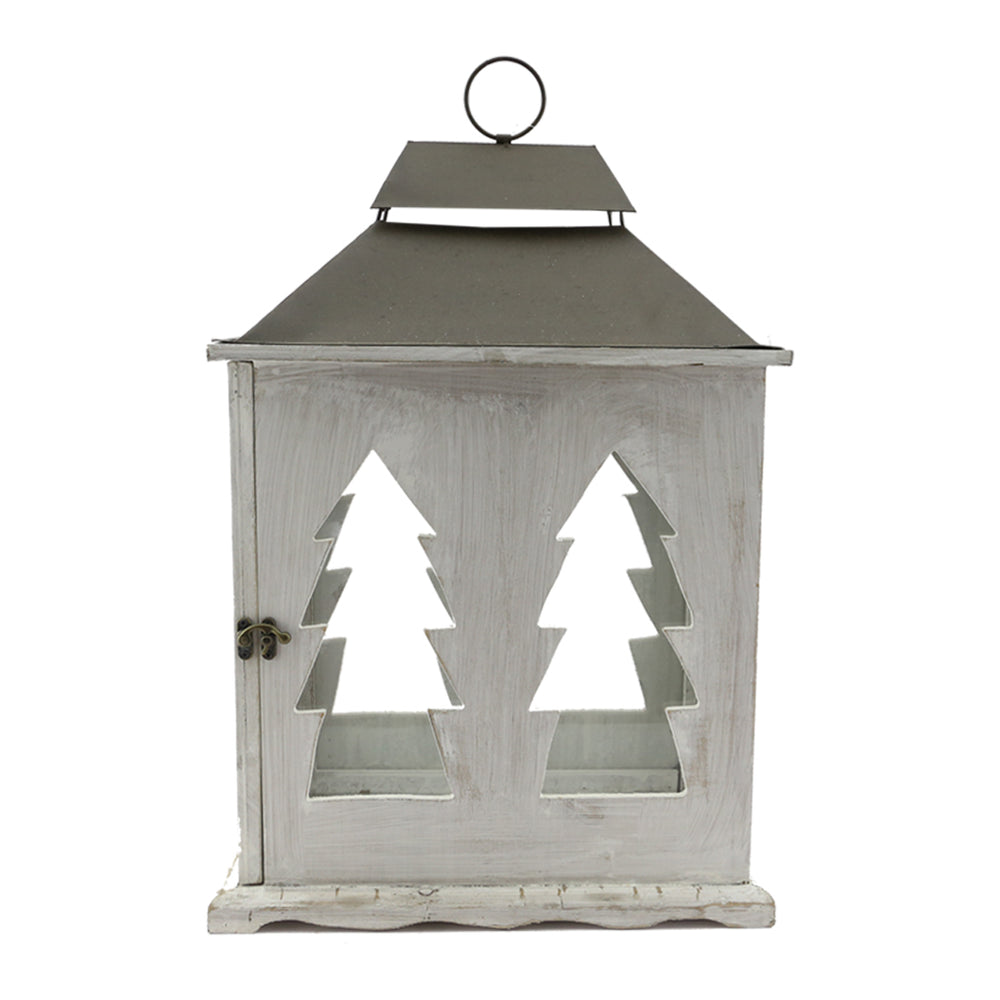White Wash Lantern (52cm)