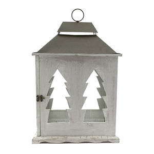 White Wash Lantern (52cm)