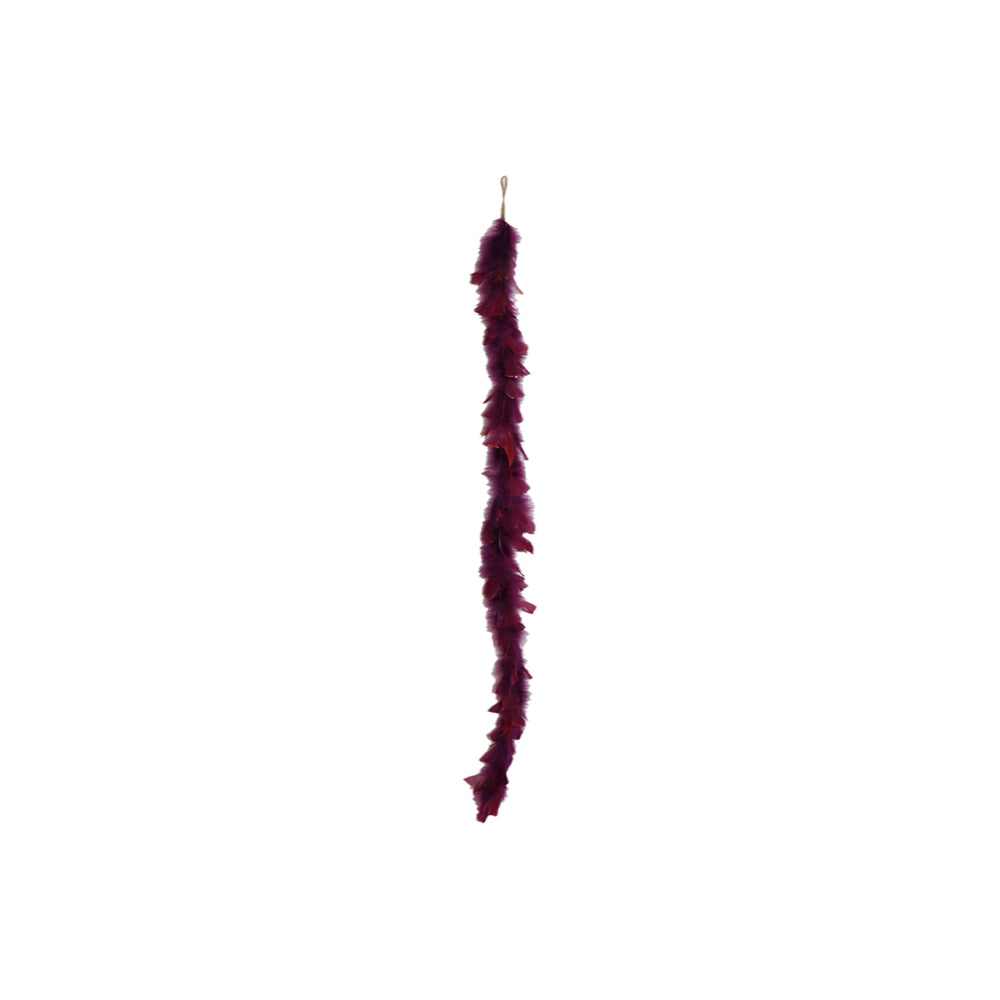 Red Feather Garland (150cm)