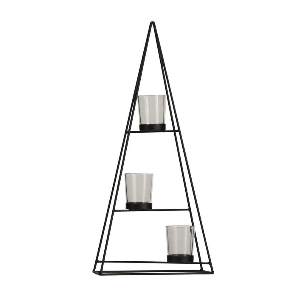 Black Tree Tealight Holder (48cm)