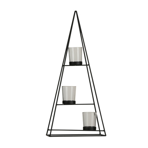 Black Tree Tealight Holder (48cm)