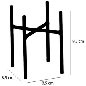 Black Ascot Plant Stand (9.5 cm)