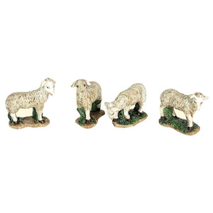 Sheep in resin, 5x2x5 cm – 4 assorted models
