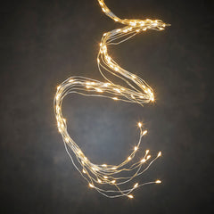 Silver Classic White String Bundle 900 LED (3m)