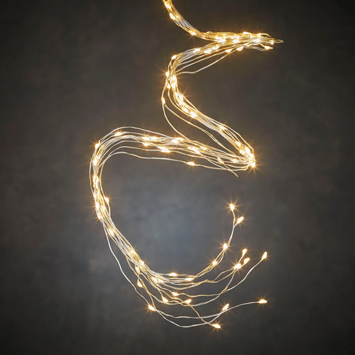 Silver Classic White String Bundle 900 LED (3m)