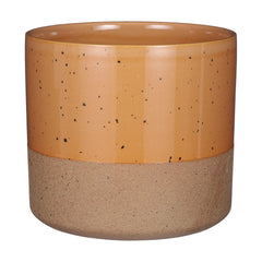 Lago Round Brown Pot (18.5 cm)