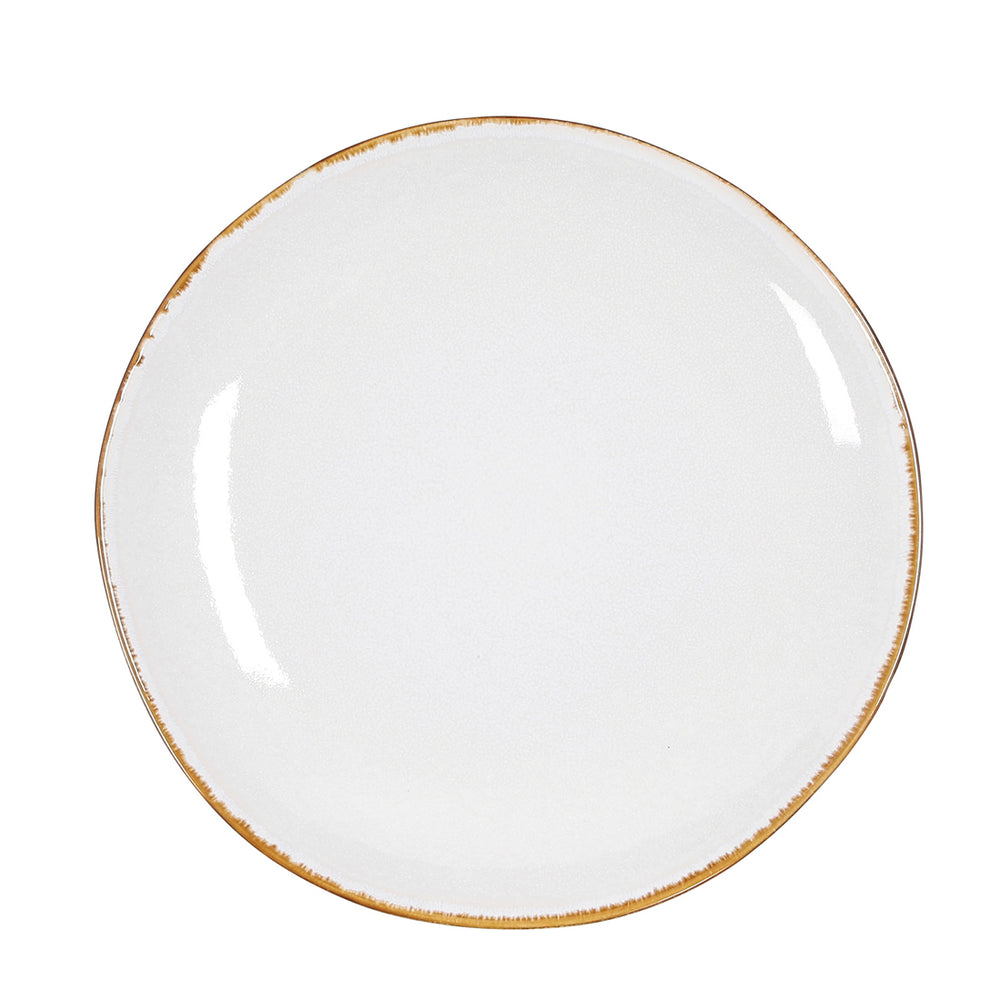 White Tabo Dinner Plate Pack Of 6 (26.5 cm)