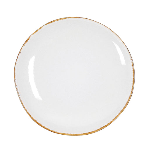 White Tabo Dinner Plate Pack Of 6 (26.5 cm)