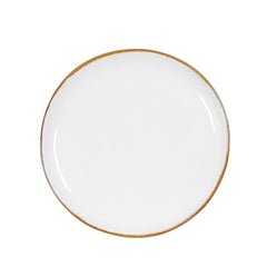 White Tabo Breakfast Plate Pack Of 6 (20.5 cm)