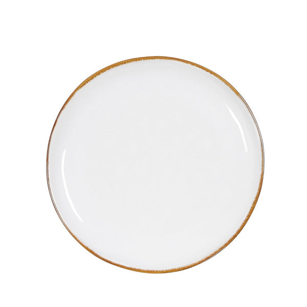 White Tabo Breakfast Plate Pack Of 6 (20.5 cm)