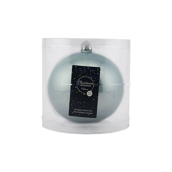 Enamel Glass Bauble (15cm)