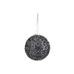 Unbreakable Anthracite Bauble (8cm)