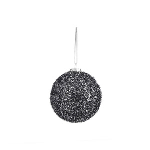 Unbreakable Anthracite Bauble (8cm)