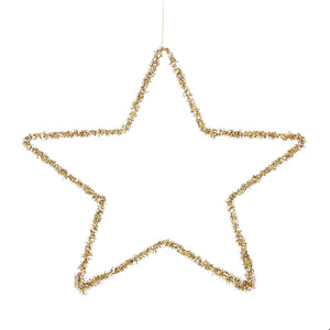 Gold Hanging Star (40cm)