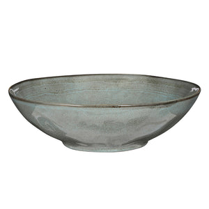 Tabo dish green h9xd30.5cm