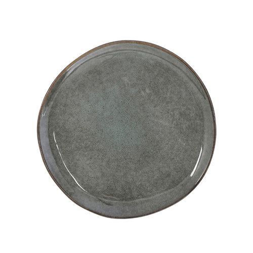 Tabo breakfast plate green d20.5cm Pack of 6