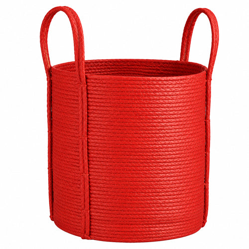Brooklyn basket red - h34xd29cm
