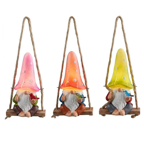 LED Swinging Gnome