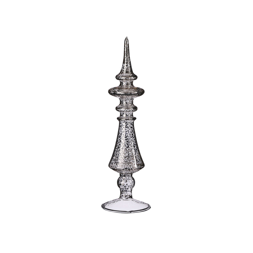 Antique Silver Glass Decoration (29cm)
