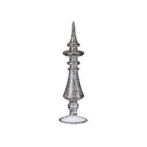 Antique Silver Glass Decoration (29cm)