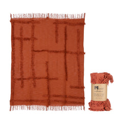 Rust Filip Throw (180 cm)