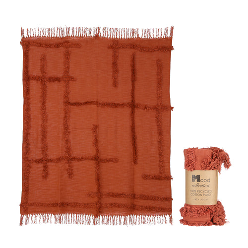 Rust Filip Throw (180 cm)