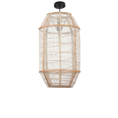 Beige Pella Hanging Lamp (58 cm)
