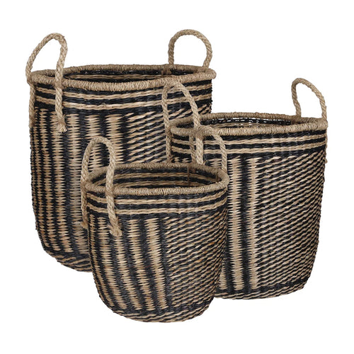 Black Round Basket (31 cm)