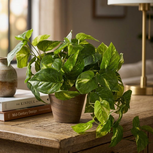 Artificial Green Pothos in Standard Pot (44 cm)