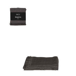 Grey Villia Napkin (40 cm)
