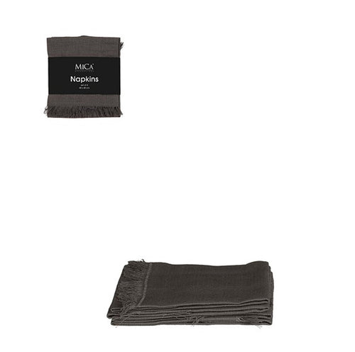 Grey Villia Napkin (40 cm)