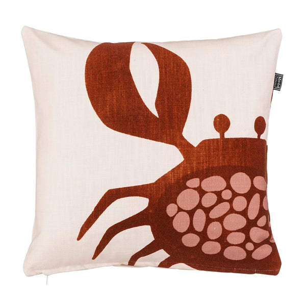 Light Pink Crab Cushion (45 cm)