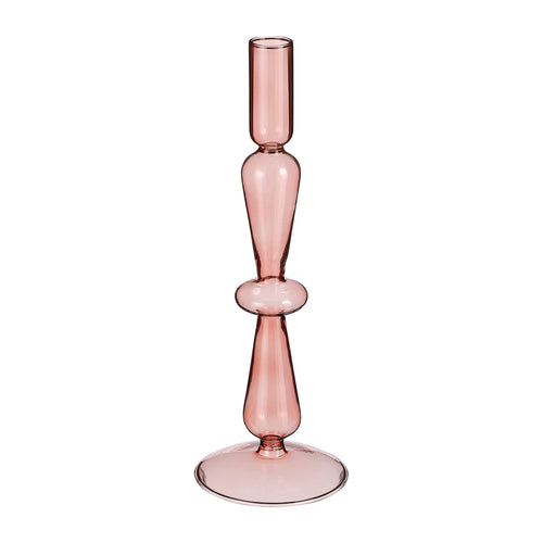 Pink Megan Candle Holder (25 cm)